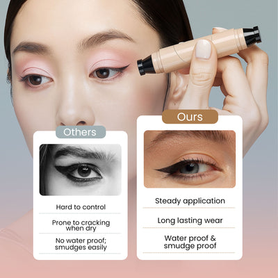 Pencil Eyeliner Stamp – Black or Brown