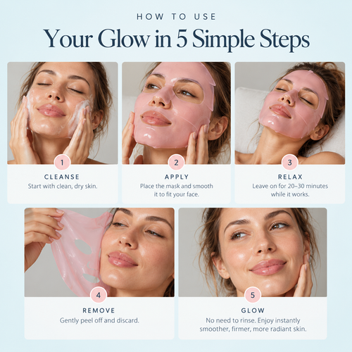 3D Lifting Face Mask for Firming & Brightening